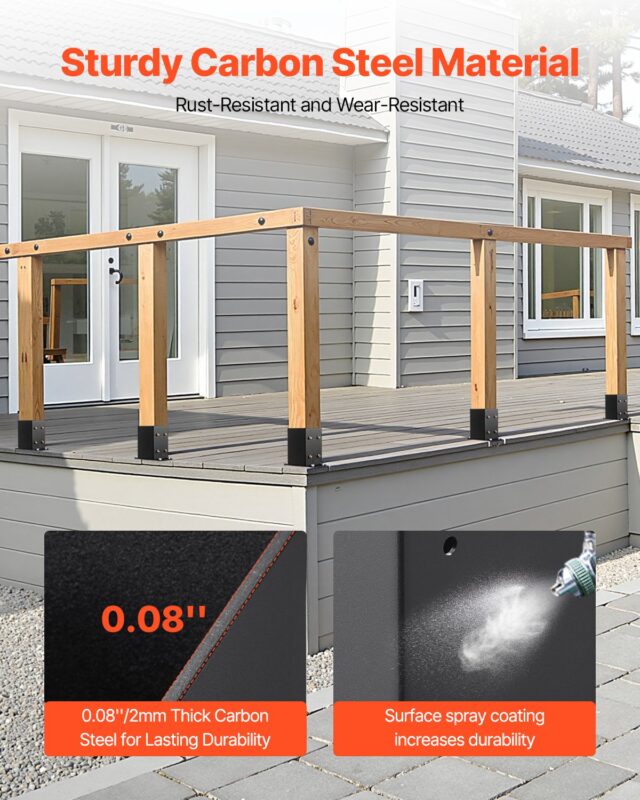 4x4 posti alus, 91,44 x 91,44 mm, 10 tk