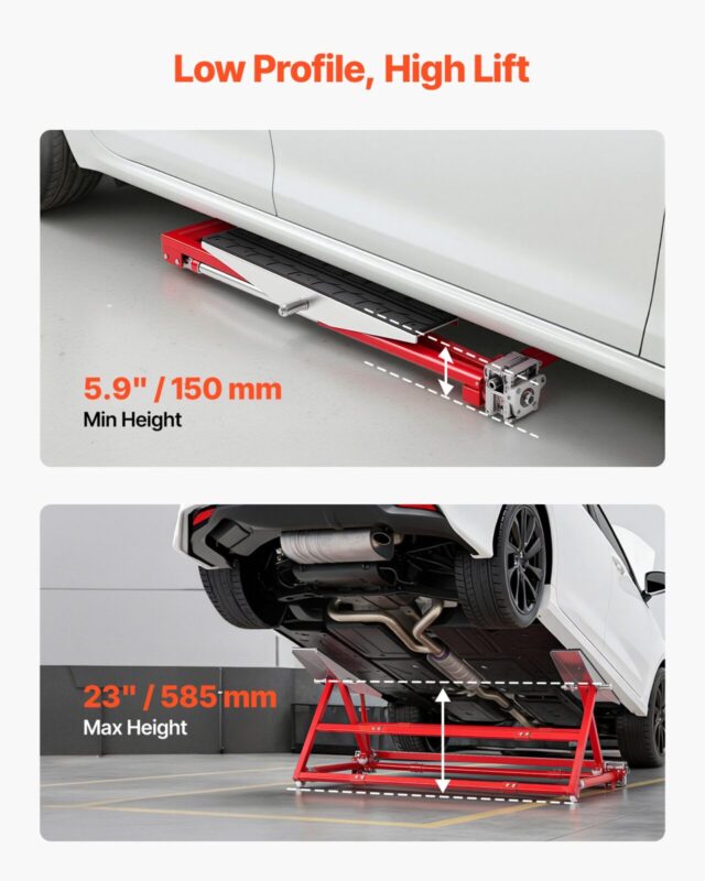Kaasaskantav autotõstuk, 585 mm
