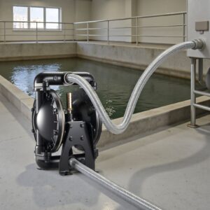 Suruõhuga töötav topeltmembraaniga pump, 132 L — pilt 8