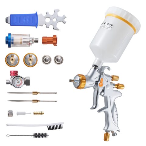 HVLP Air Spray Gun, 1,7 mm, 600 ml