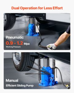 Õhkhüdrauliline pudelitungraud, 32000 kg, 415 mm — pilt 3
