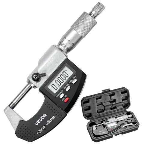 Mikromeetrikomplekt, 25,4 mm