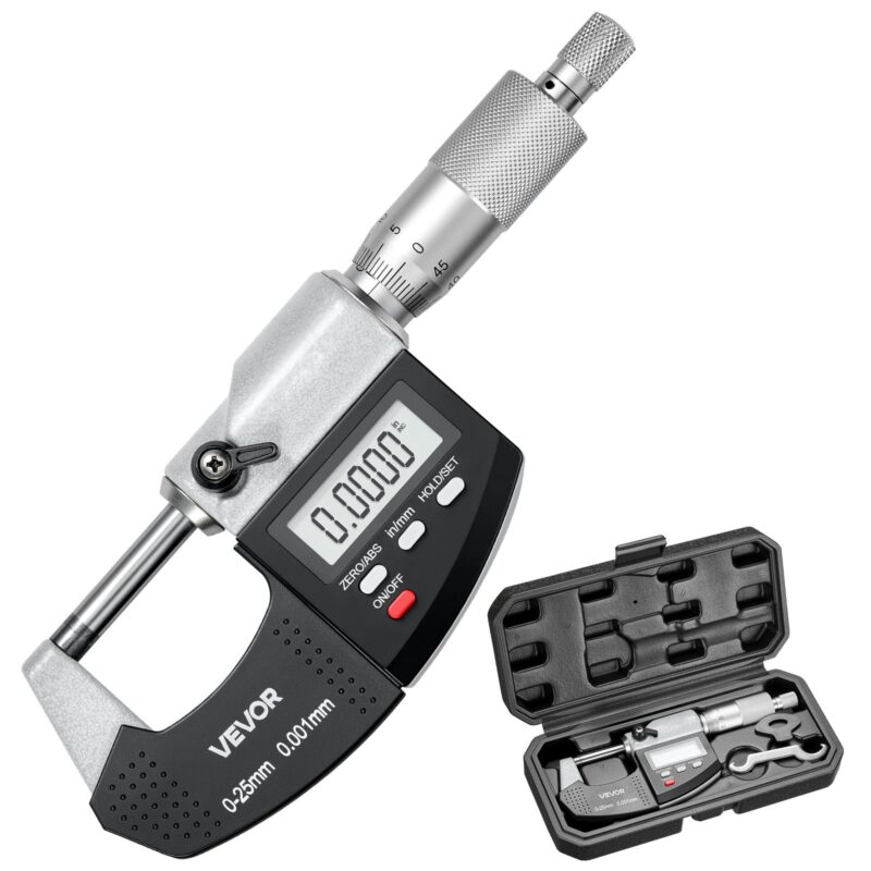 Micrometer Set, 25,4 mm, 0,44 kg