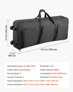 88-klahviga klaverikott, 1040 x 430 x 130 mm — pilt 7