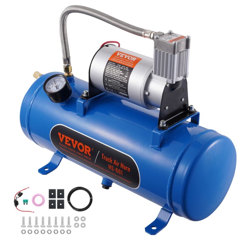 12V Air Compressor with Tank 6 L
