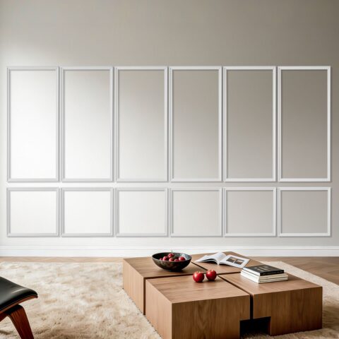 Wall Molding 6 Pack, 6 tk, 61 x 61 cm