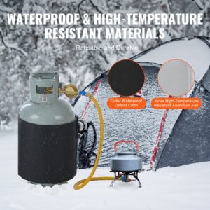 Isoleeritud riba stiilis gaasiballooni soojendaja 18,1 kg gaasipaakidele 120 W 32°C — pilt 5