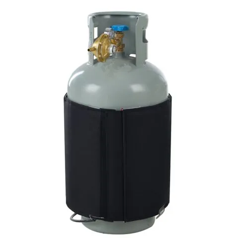 Isoleeritud riba stiilis gaasiballooni soojendaja 18,1 kg gaasipaakidele 120 W 32°C