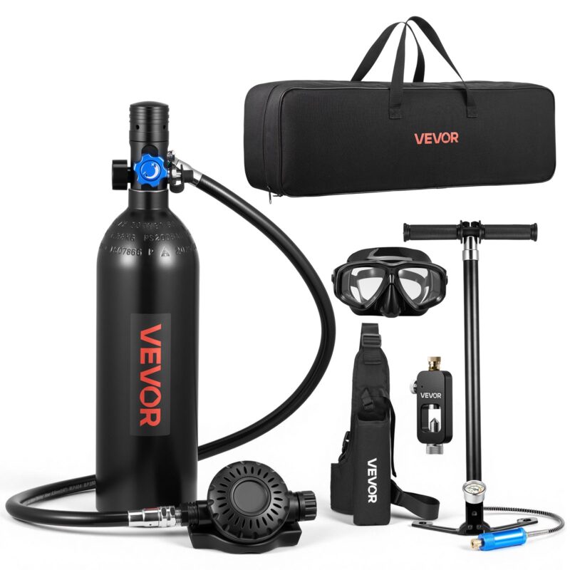 Mini Scuba Tank, 1 L, 5 m