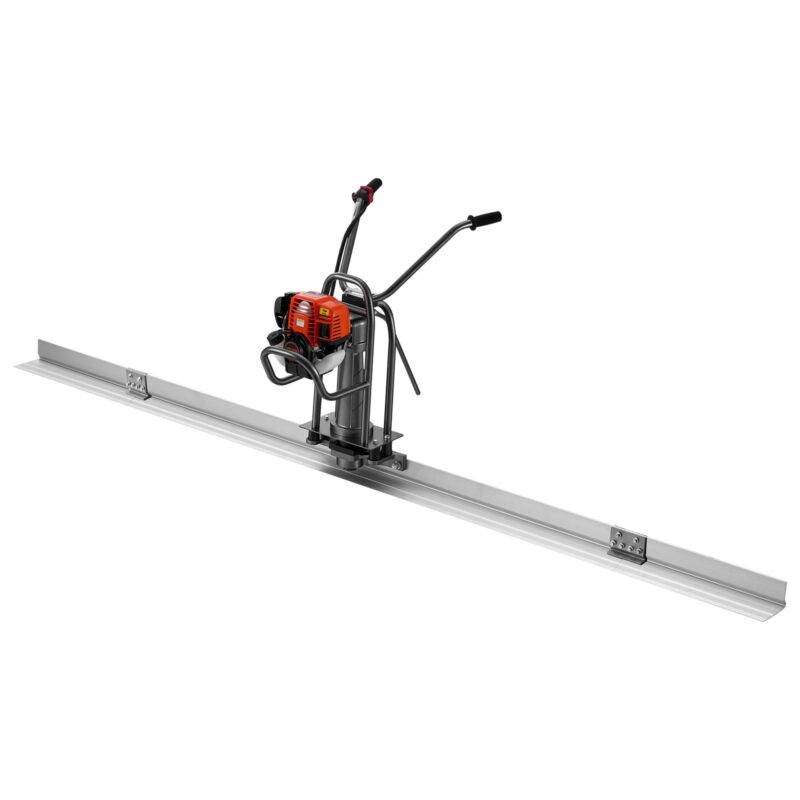 Concrete Power Screed Gas-Powered Leveling Tool 3658mm Aluminum Board, 3658 mm