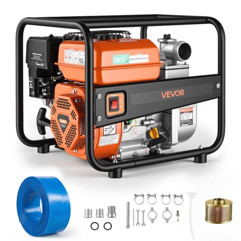Gas Powered Water Pump, 50,8 mm, 7,62 m