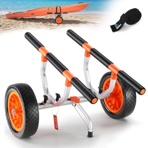 Heavy Duty Kayak Cart, 204 kg, 30,5 cm, 204,1 kg