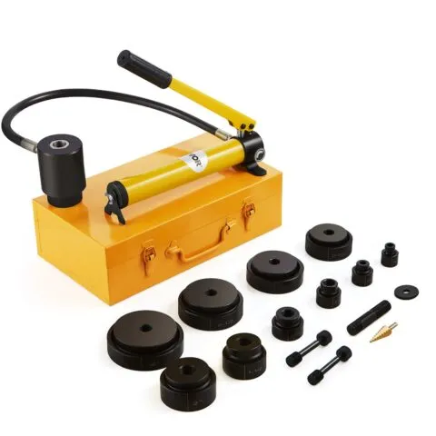 15-tonnise hüdraulilise väljalöömisstantsi komplekti augutööriist 12,7–101,6 mm, 12,7 mm