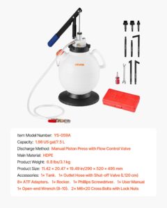 Käigukastiõli pump, 7,5 L, 120 cm — pilt 7