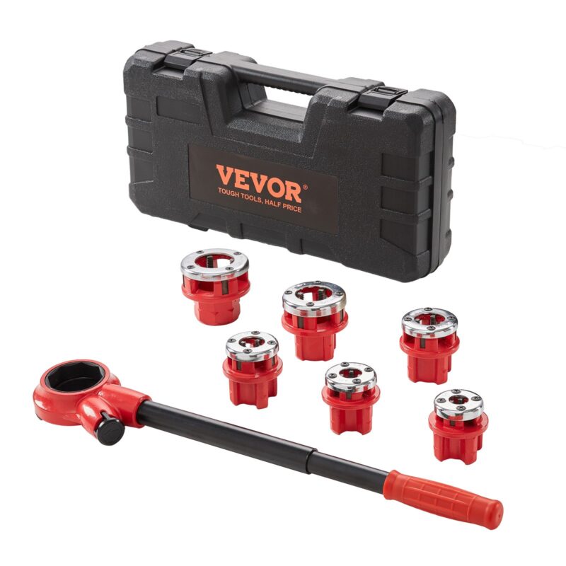 Ratchet Pipe Threader Kit, 6,4 mm, 6 tk