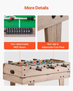 VEVOR 10,2 cm-1 kombineeritud mängulaua komplekt, 82 cm — pilt 3