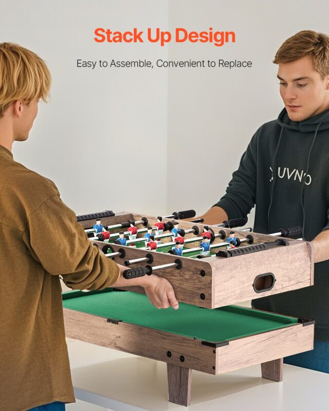 VEVOR 10,2 cm-1 kombineeritud mängulaua komplekt, 82 cm
