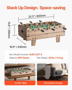 VEVOR 10,2 cm-1 kombineeritud mängulaua komplekt, 82 cm — pilt 7