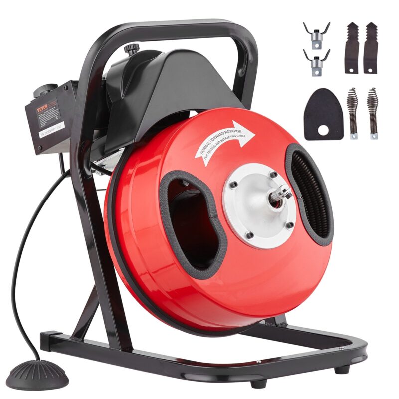 Drain Cleaner Machine 127 x 1.27 cm