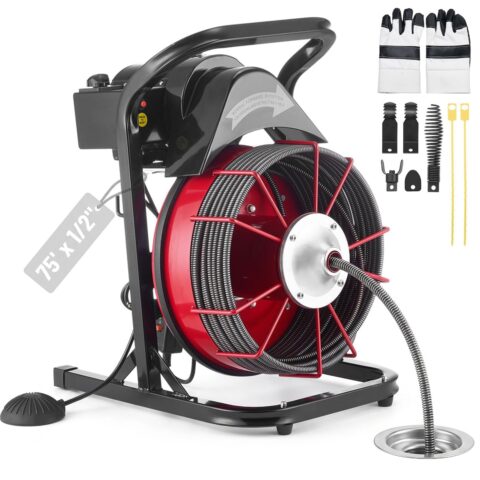 Drain Cleaner Machine 23m x 13mm, 23 m, 13 mm
