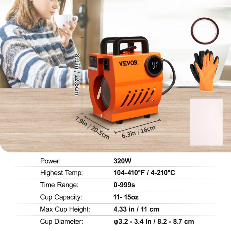 Kruusi kuumpress, 311,8 g