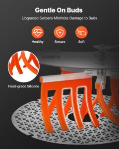 Käsitsi lehtede trimmer, 370 mm — pilt 5