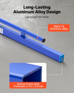 Betooni tasanduskiht 1200 mm käsitsi tasandusplaat alumiiniumsulamist sinine — pilt 4
