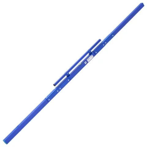 Betooni tasanduskiht 2430 mm Manuaalne tasandusplaat alumiiniumsulamist sinine