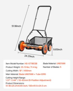 Lükandtraktor-muruniiduk 45 cm, 62 mm — pilt 7