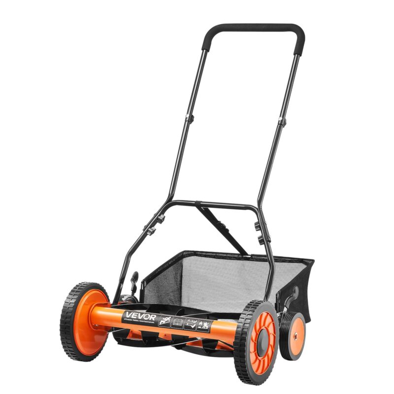Push Reel Lawn Mower 45 cm, 62 mm