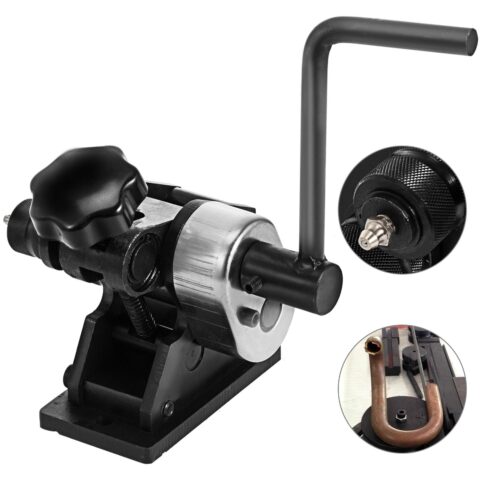 Manual Ring Roller Bender Metal Sheet Roll Bending Rolling Machine 343mm Hand Tubing