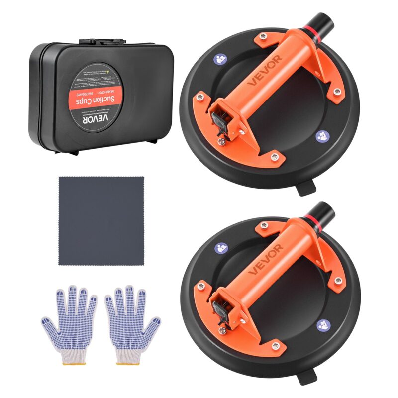 Vacuum Suction Cup, 203 mm, 195 kg, 2 tk