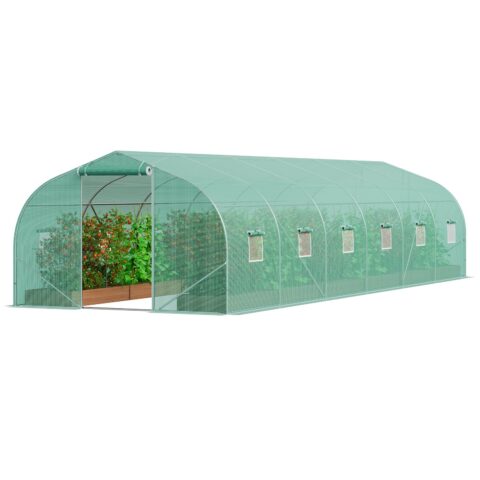 Walk-in Tunnel Greenhouse, 8,99 x 2,99 x 2,01 m, 140 g