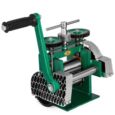 Combination Rolling Mill Machine Rolling Mill Jewellery 85mm Roller Width Flat Rolling