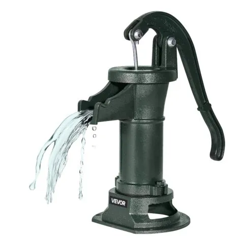 VEVOR Kaevuga käsipump, 7,62 m, 0,64 cm, roheline