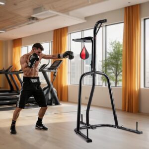 VEVOR 2-ühes poksikoti alus, 63,5 kg, 143×126×214 cm — pilt 8