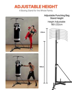 VEVOR 2-ühes poksikoti alus, 63,5 kg, 118×118×232 cm — pilt 3