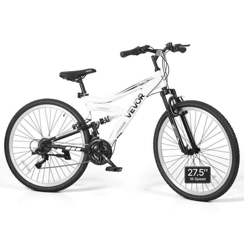 Mountain Bike for Men and Women 70 cm Outdoor Bicycle 18 Speeds, 120 kg