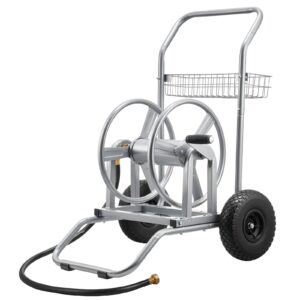 VEVOR Veevoolikurulli käru, 9144 cm, 675×610×900 mm — pilt 1