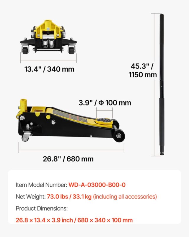 Põrandatungraud, 2994 kg, 50,0 cm