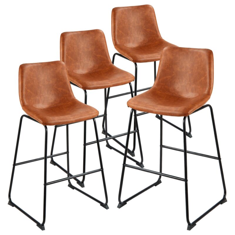 Bar Stool Set of 4, 149,7 kg, 65 cm, 150 kg