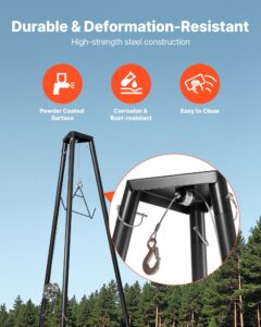 VEVORi statiiviga hirvetõstuk, 226,8 kg, 227 kg — pilt 6
