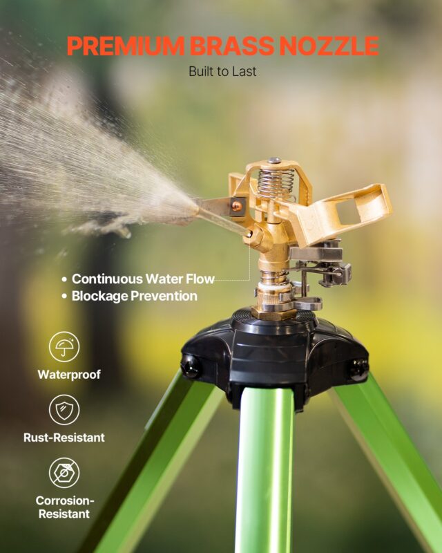 Lööksprinkler statiivialusel, 1,91 cm