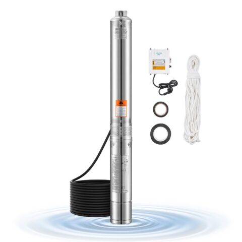 Deep Well Submersible Pump, 1100 W, 65 L, 85 m