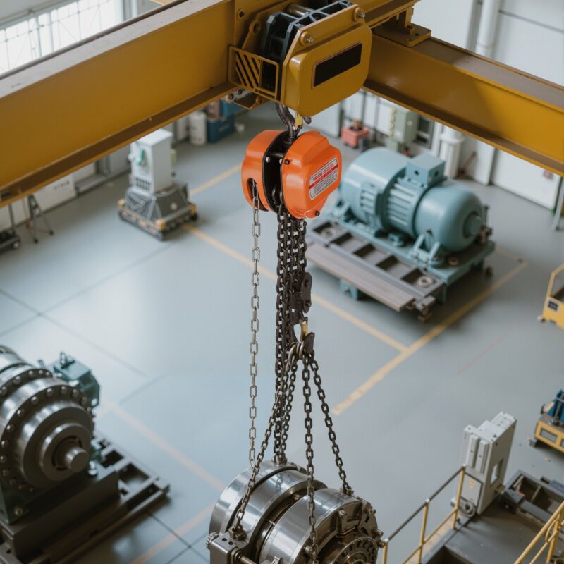 Käsikett-tõstuk, 1996 kg, 6 m