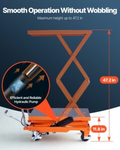 Hüdrauliline tõstelaud, 226,8 kg, 227 kg, 120 cm — pilt 3