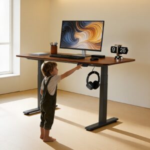 VEVOR Seisulaua raam, 125 kg, 180 cm, must — pilt 8
