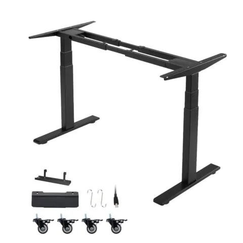VEVOR Seisulaua raam, 125 kg, 180 cm, must