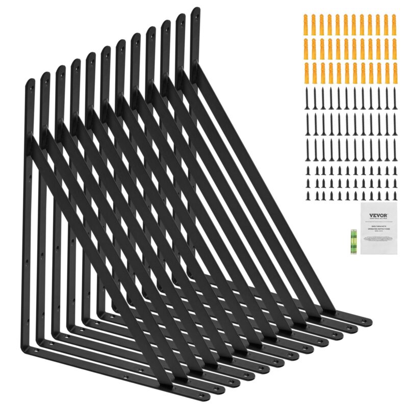 Riiuliklamber, 12 tk, 3 mm