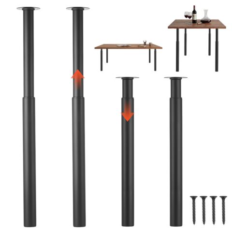Adjustable Table Legs, 544 kg, 1100 mm